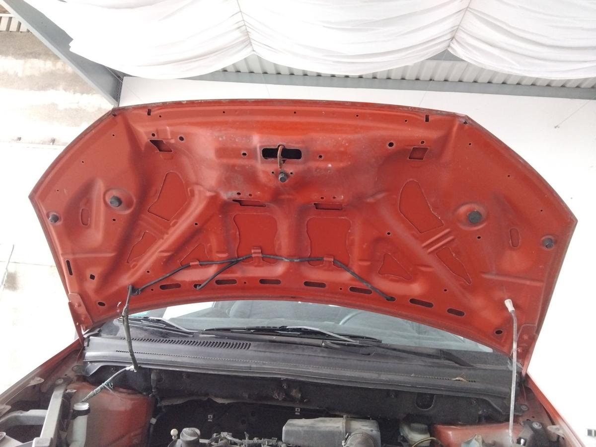 Mitsubishi Colt Z30 original Motorhaube vorn P04 Amazonrot Facelift BJ2009