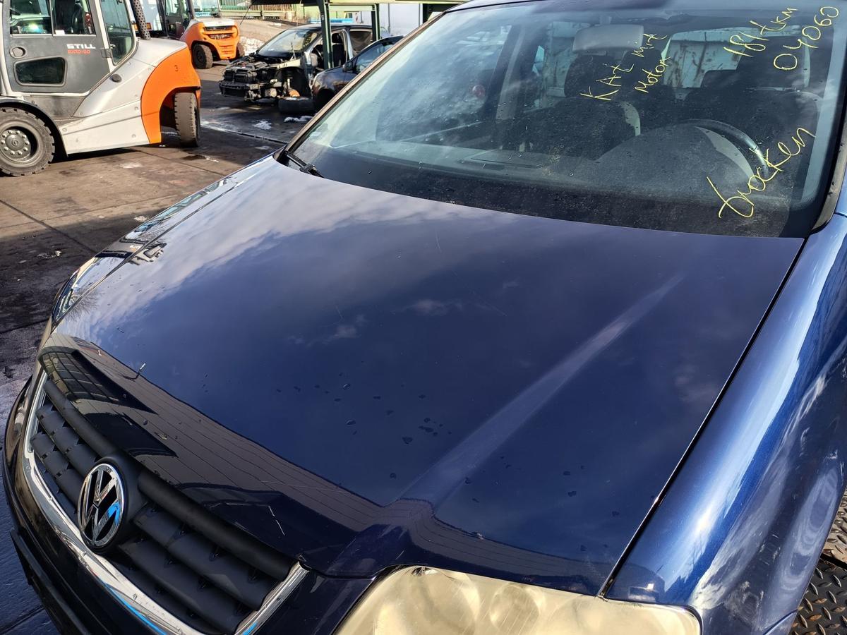 VW Touran 1T original Motorhaube Klappe vorn/Front B5N Indigoblau bis 2006