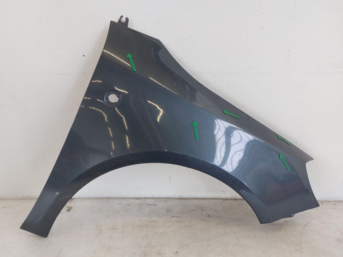 Skoda Fabia 5J Kotfl&uuml;gel rechts Beifahrerseite LF8J Antracit Grey 2006 bis 2014