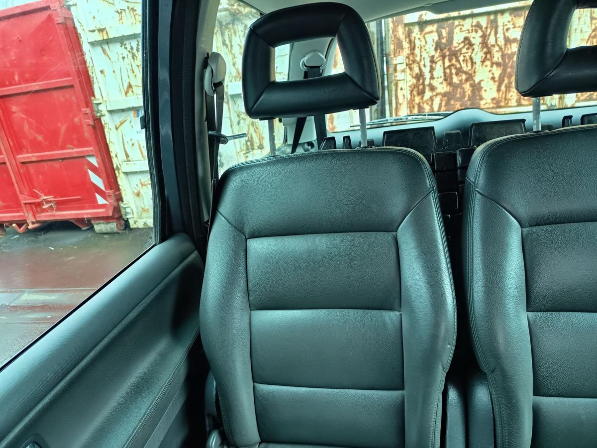 VW Sharan original Sitz hinten rechts Leder grau Baujahr 2009