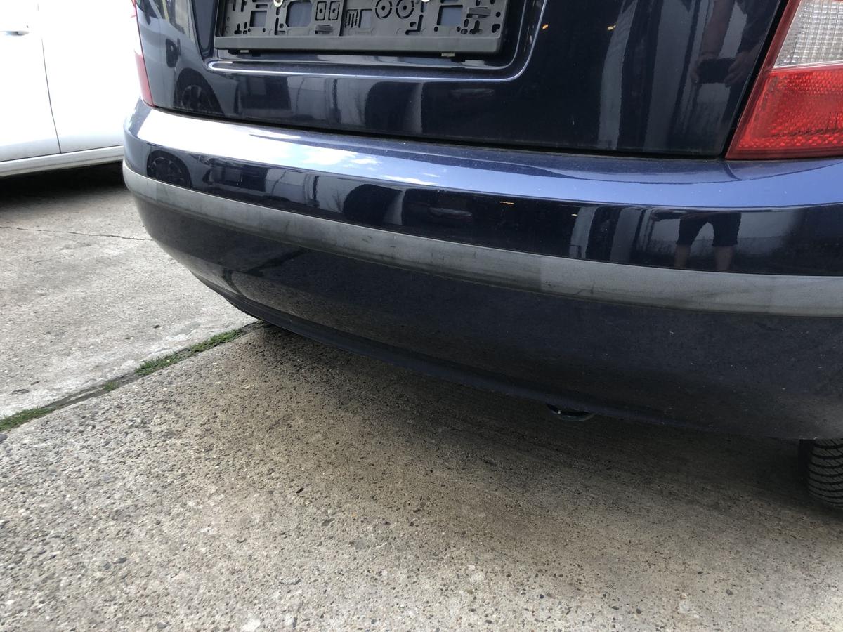 Skoda Fabia 6Y Sto&szlig;f&auml;nger hinten Hecksch&uuml;rze 5-t&uuml;rer LF5U Tiefseeblau Metallic