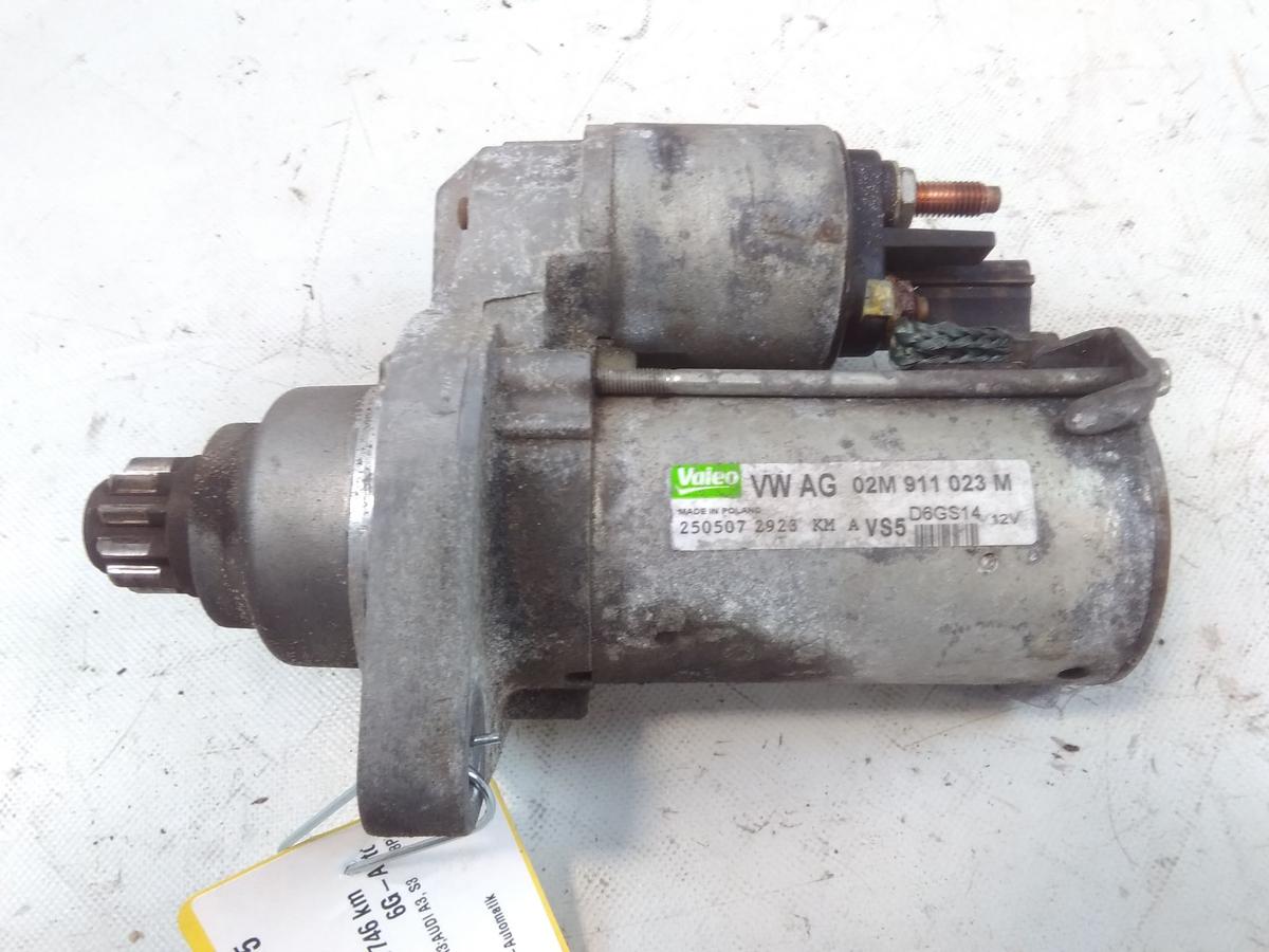 Audi A3 8P original Anlasser Starter 02M911023M D6GS14 1.6 75kw BSE BJ2007