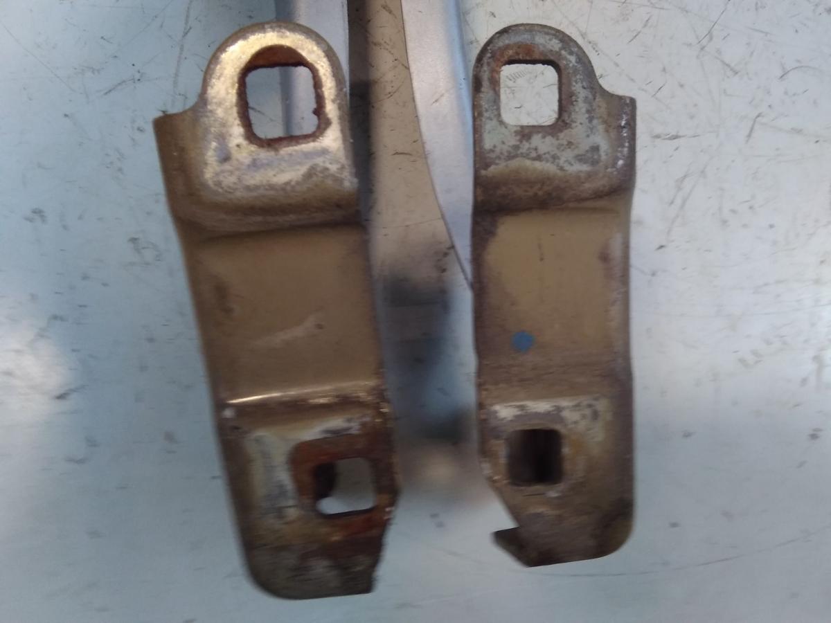 Fiat Grande Punto 199 orig Satz Scharniere Motorhaube silbergraumetallic BJ2009