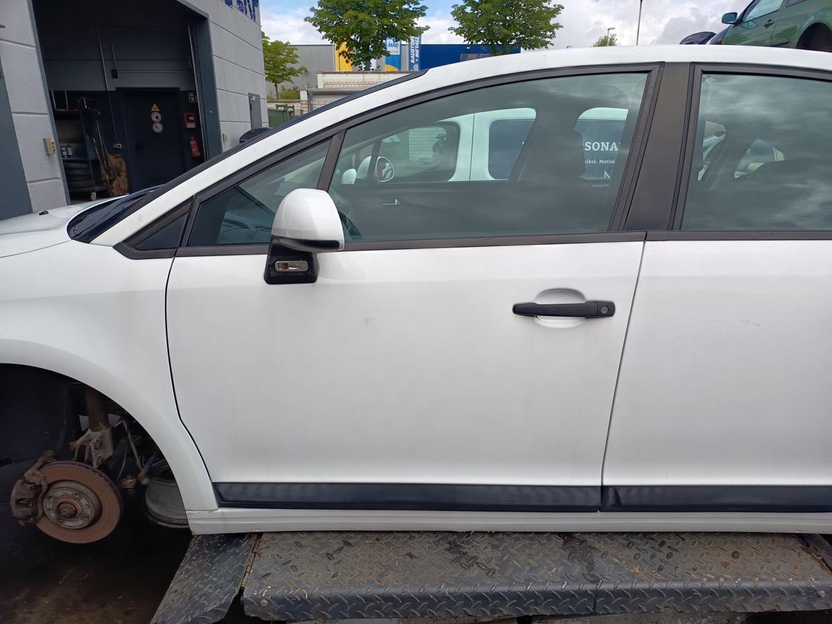 Citroen C4 original Tür vorn links 5trg Fahrer EWP Schneeweiß Bj 2008