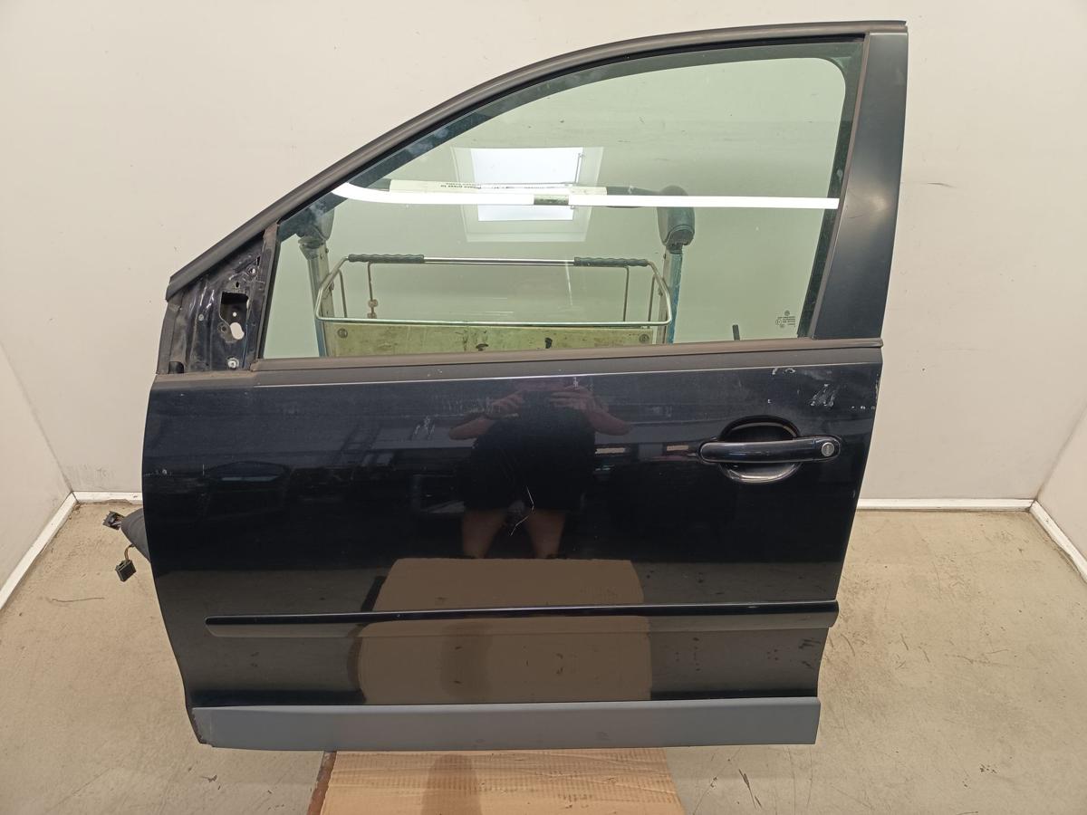 VW Polo Cross 9N3 orig T&uuml;r vorn links Fahrert&uuml;r 5trg LC9Z Black Bj 2007