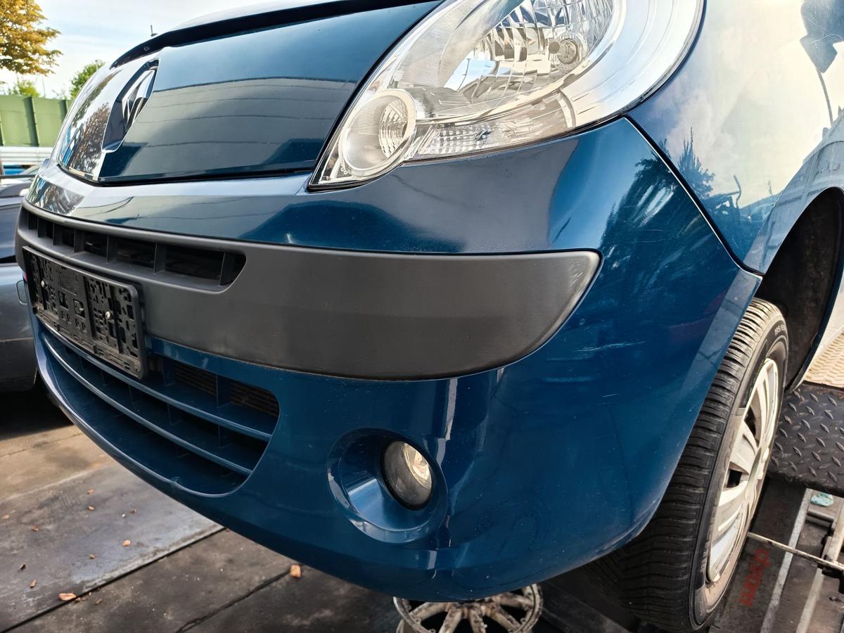 Renault Kangoo II original Sto&szlig;stange F&auml;nger vorn Front KMOD Seladonblau Bj 2008