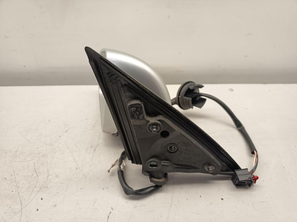 Audi A6 4F orig Au&szlig;enspiegel links elektrisch LY7W silber Baujahr 2006