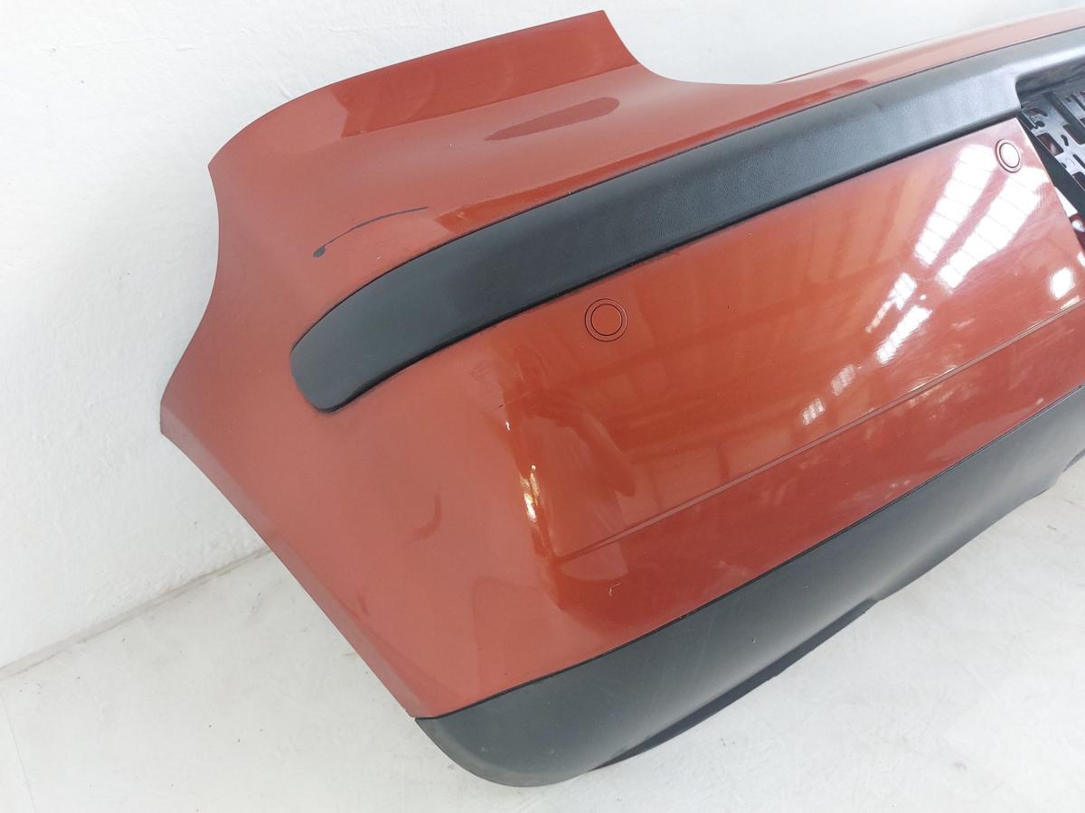 VW Polo 9N3 Stoßfänger hinten Heckschürze mit PDC LA2W Copper Orange