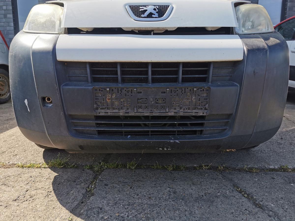 Peugeot Bipper A Stossfänger Stossstange Bumper vorn teillack EWP WEISS BANQUISE