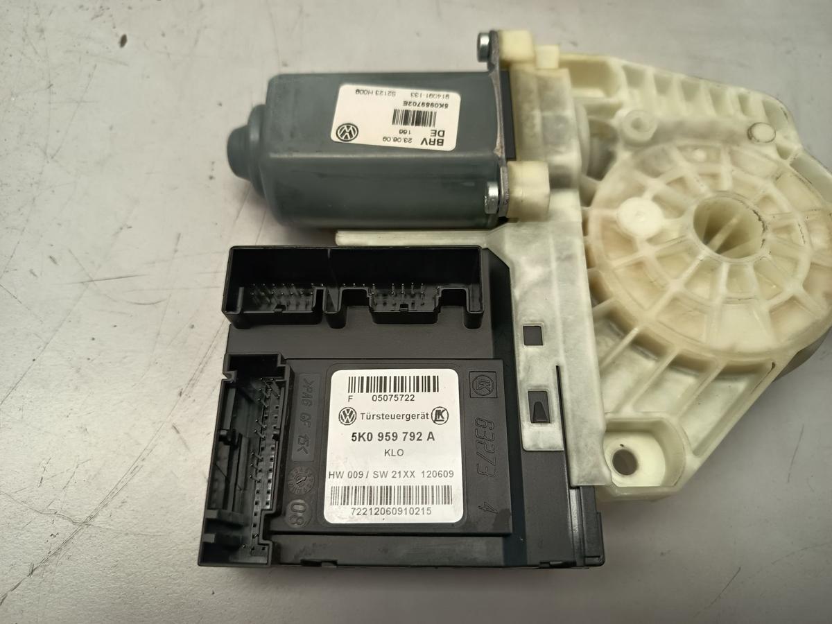 VW Golf VI Bj 2009 original Motor Fensterheber vorn links 5K0959793A