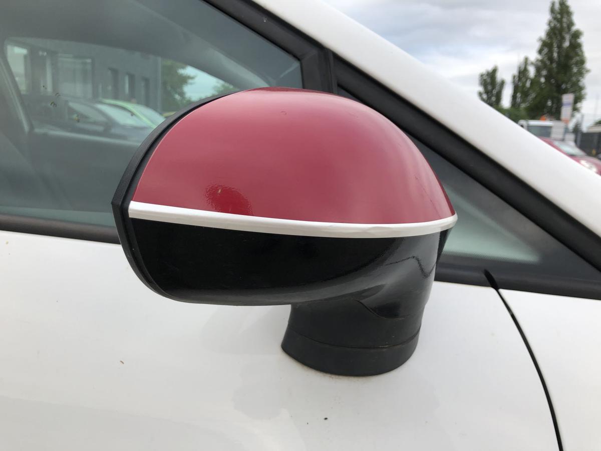 Seat Ibiza 6J Au&szlig;enspiegel rechts Spiegel Seitenspiegel LB9A Candywei&szlig; manuell