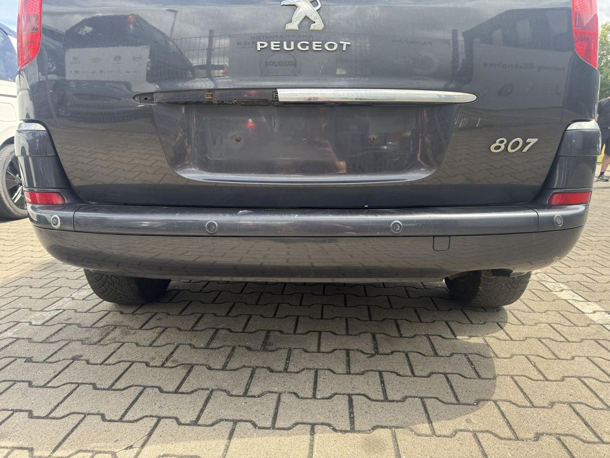 Peugeot 807 original Sto&szlig;stange Stossf&auml;nger hinten EYJ Aster Grau Metallic Bj.2013