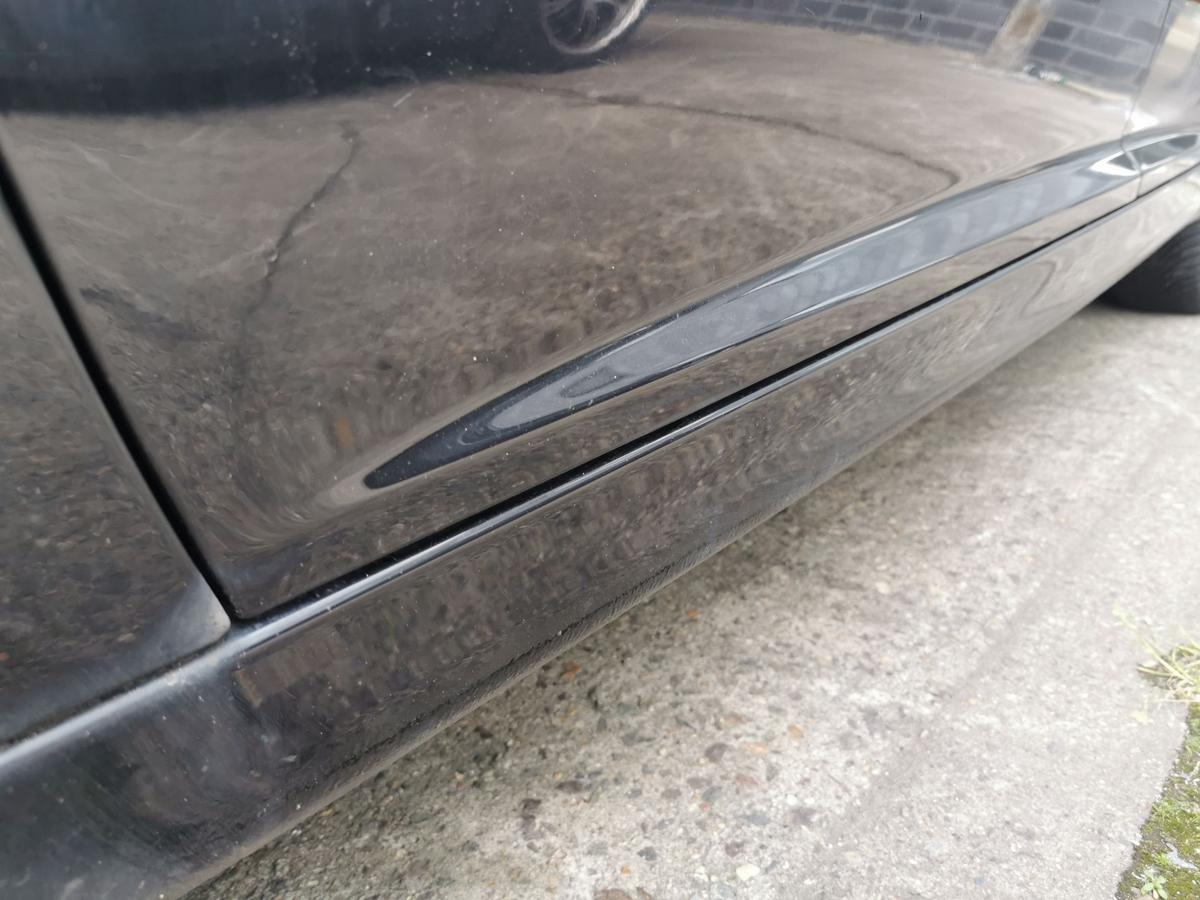 Peugeot 207SW Fahrertür Tür Autotür vorn links Rohbau EXL Obsidianschwarz TEXT