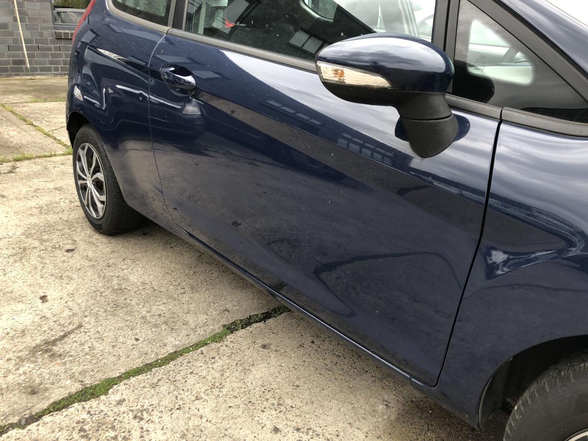 Ford Fiesta JA8 Tür vorn rechts Beifahrertür Rohbau Blazer Blau nur 3 türer