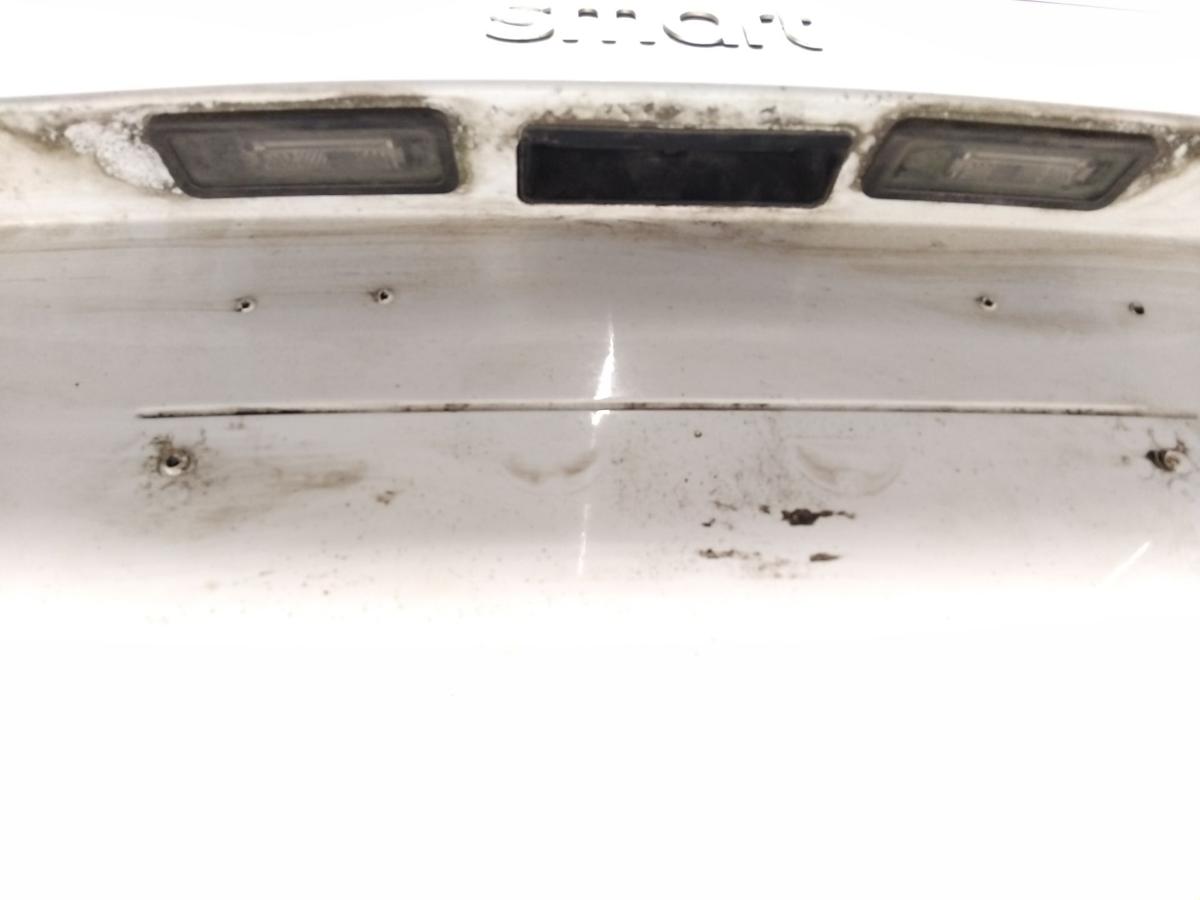 Smart Fortwo 451 original Heckklappe Unterteil mit Beplankung weiss BJ2009