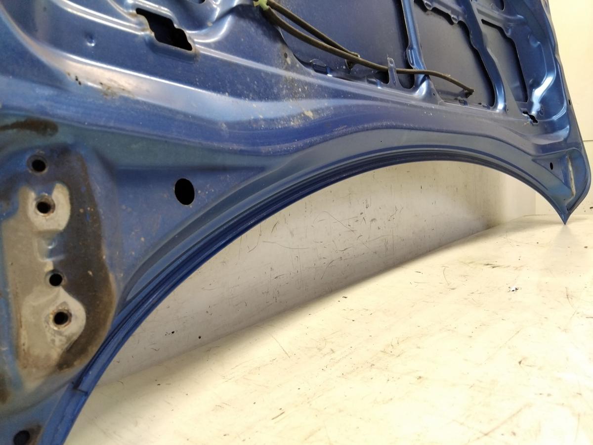 Mazda 3 BK original Motorhaube mit Grill blaumetallic 5-t&uuml;rig Flie&szlig;heck BJ2003