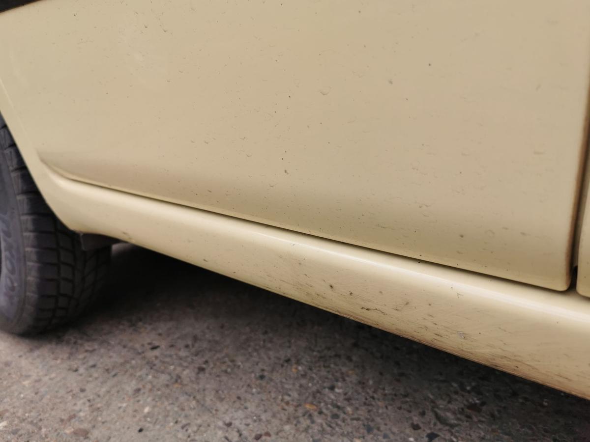 Fiat Panda 169 Tür Autotür Rohbau Fondtür hinten rechts 541 Giallo Ottimistagelb