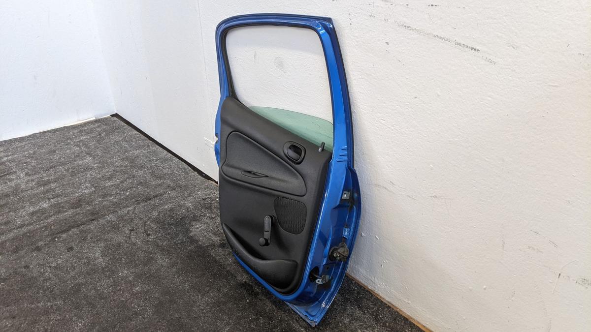 Tür hinten links Fondtür KMF blau Recife Peugeot 206 Modell 03 bis 05