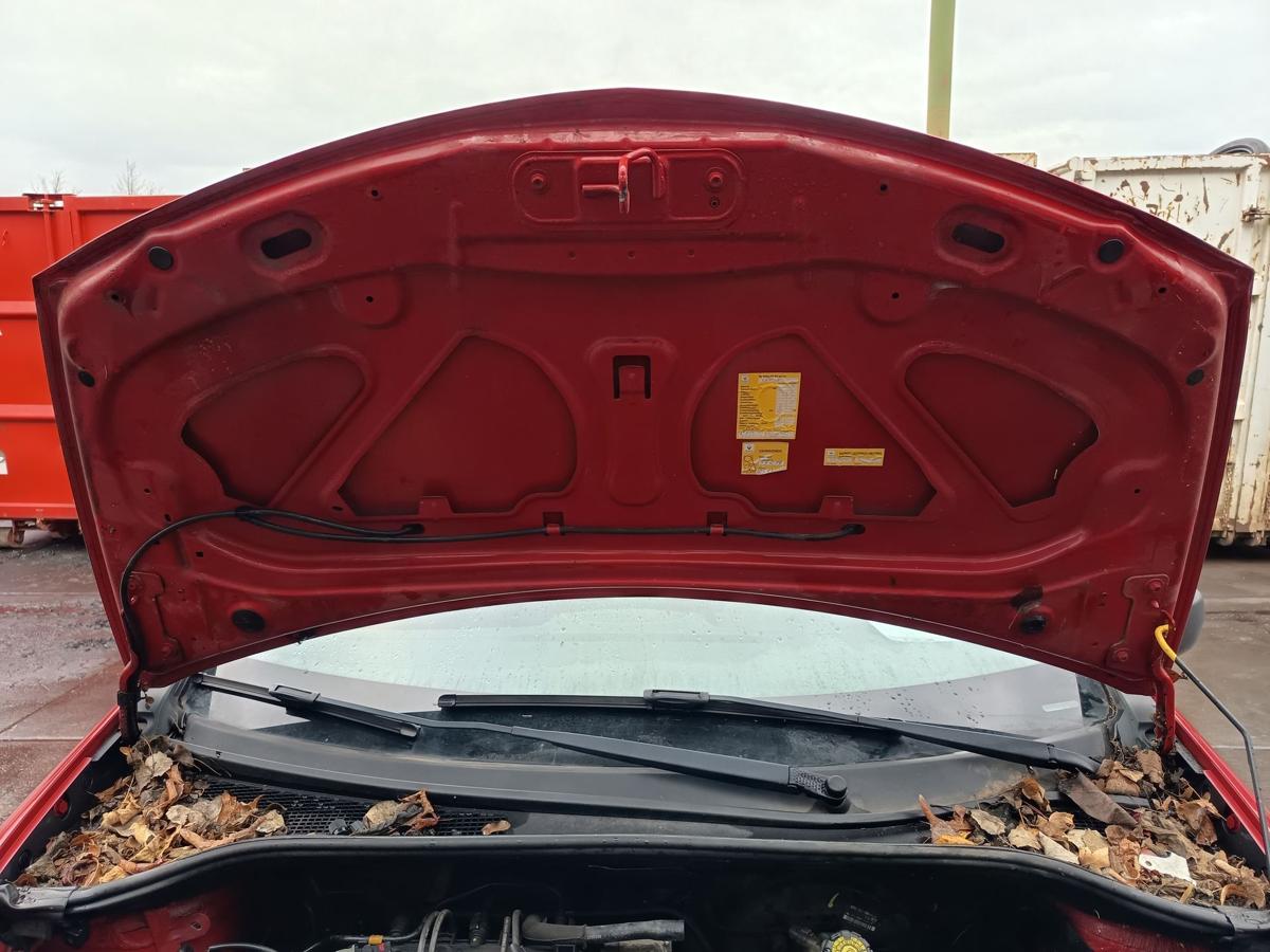 Renault Clio III orig Motorhaube Klappe Deckel vorn Front 727 Spanischrot Bj2012