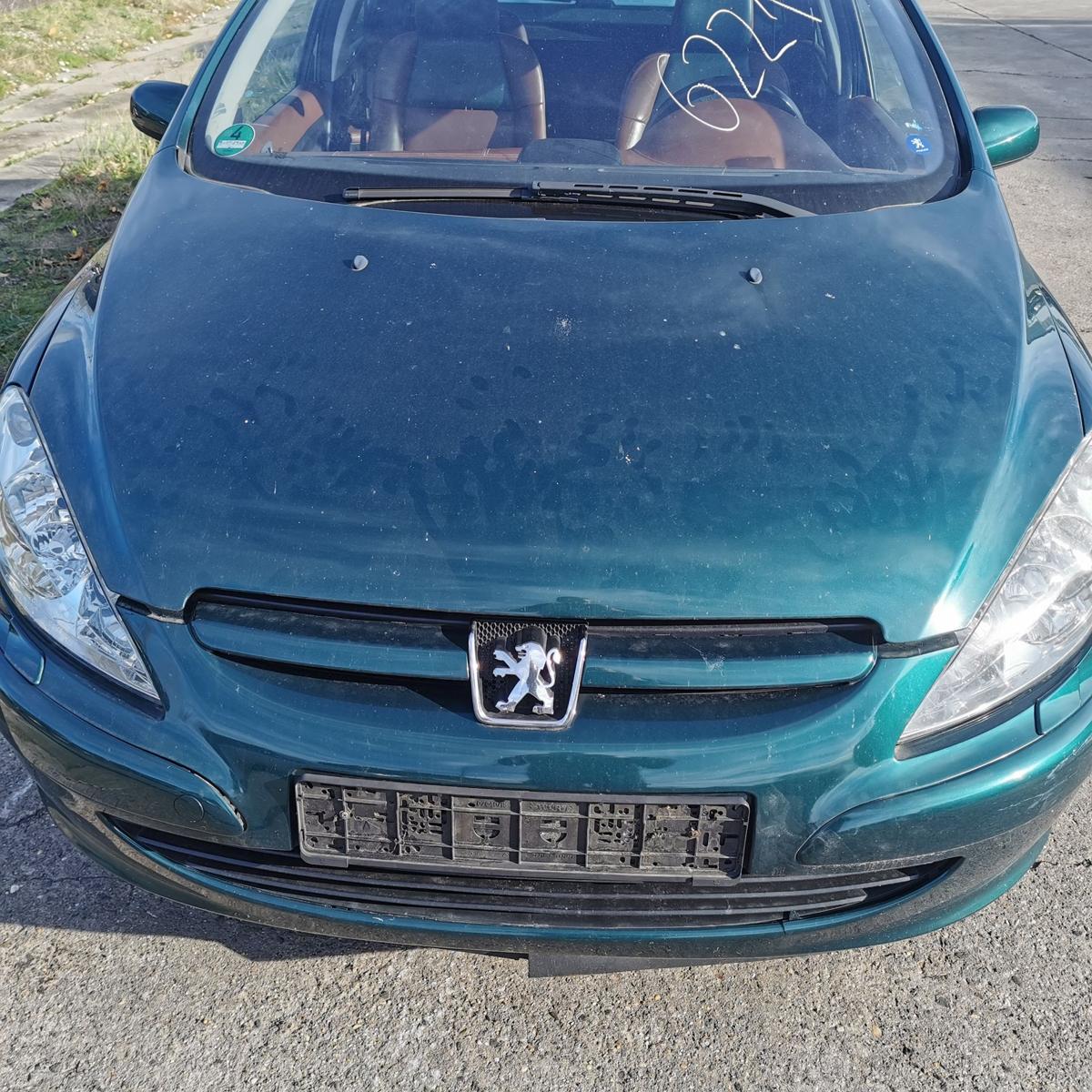 Peugeot 307SW 3E Motorhaube Klappe Deckel vorn KSU Grun Oakland