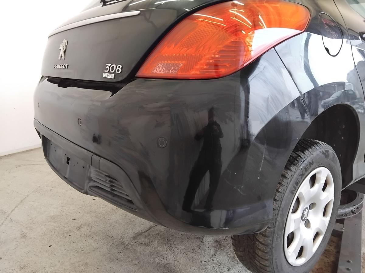 Peugeot 308 I Facelift orig.Sto&szlig;stange Sto&szlig;f&auml;nger hinten mit Parkhilfe BJ2011