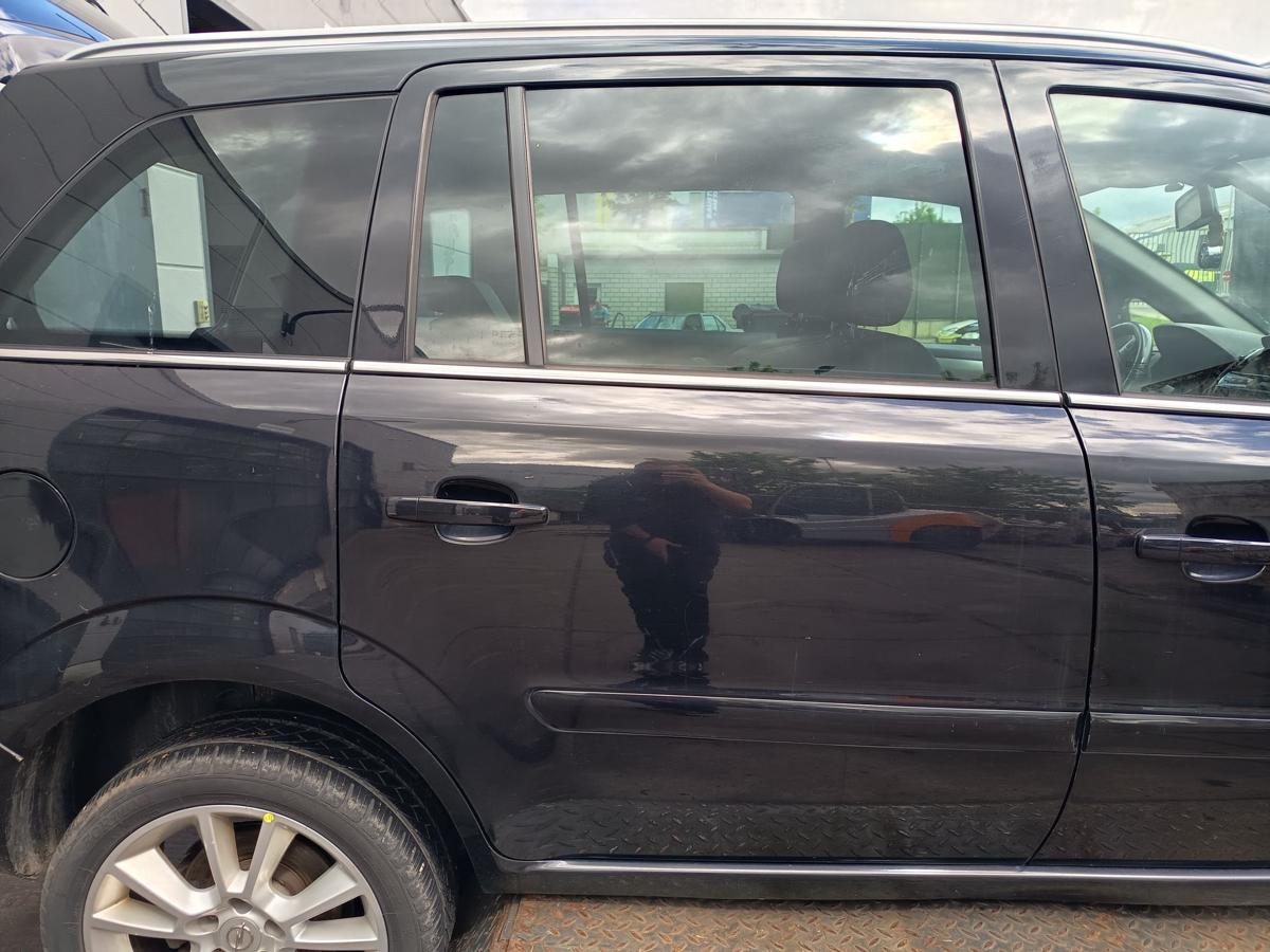 Opel Zafira B original T&uuml;r hinten rechts Z20R Saphirschwarz Baujahr 2011