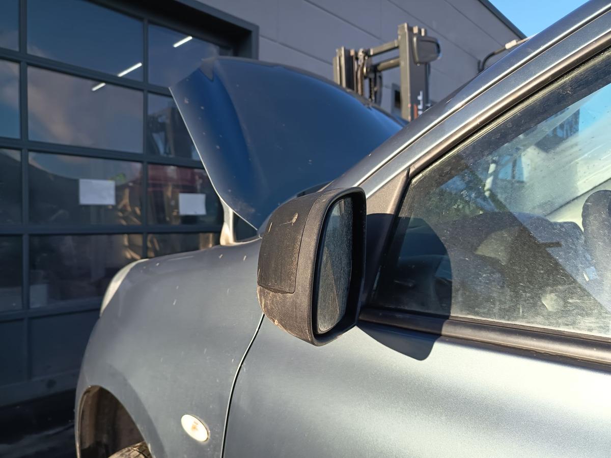 Nissan Micra K13 orig manuell verstellbarer Spiegel links unlackiert bis Bj 2013
