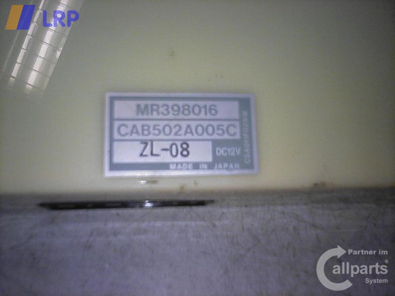 Mitsubishi Carisma DA orig Heizungsregulierung Klimabedienteil MR398016 BJ1998