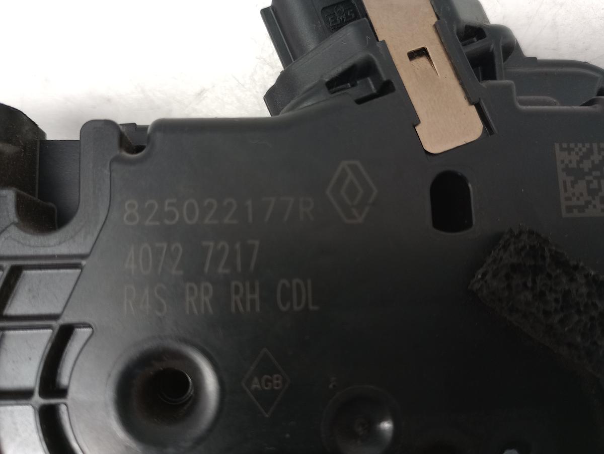 Renault Twingo III Türschloss hinten rechts mit ZV 4 Pins 825022177R