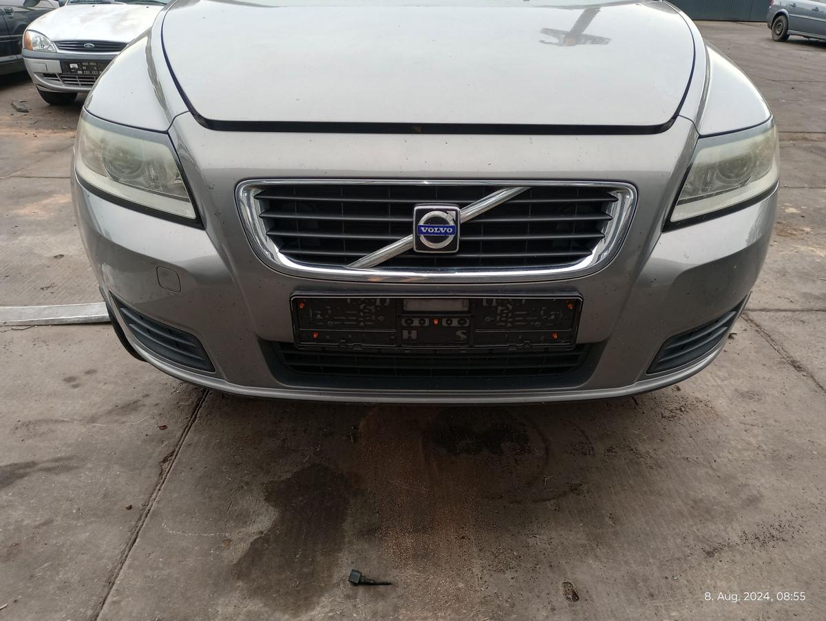 Volvo V50 orig Stoßstange vorn Stoßfänger Flint Grau Met Facelift ab Bj 2007