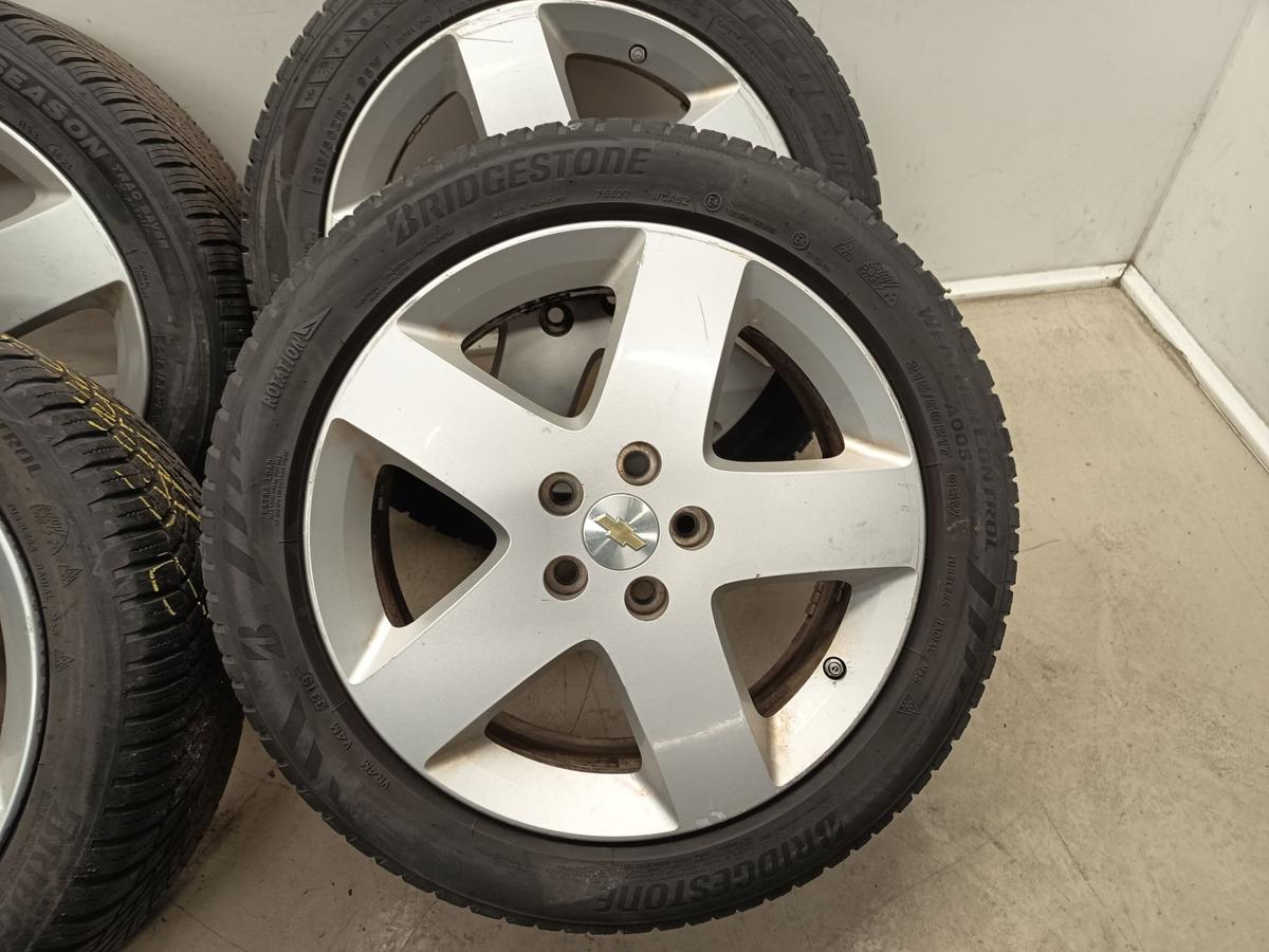 Chevrolet HHR original Satz Alufelgen 6,5x17 ET42 9595416 Reifen 215/50R17 Bj 08