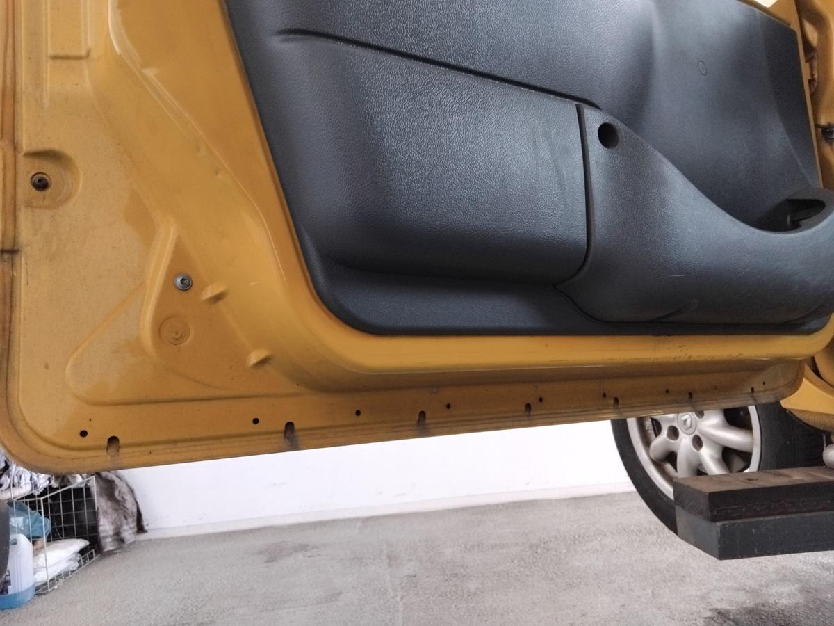 Renault Kangoo 1 Tür vorn links Fahrertür gelb OV396 yellow lemon BJ1998