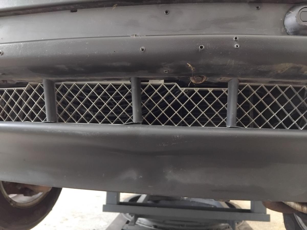 BMW X5 E53 original Sto&szlig;f&auml;nger Sto&szlig;stange vorn PDC Scheinwerferreinigung BJ2000