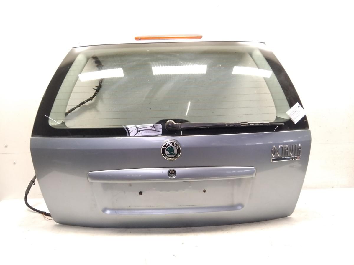 Skoda Octavia 1U Kombi Heckklappe LF7U Stonegreymetallic mit Heckscheibe BJ2001