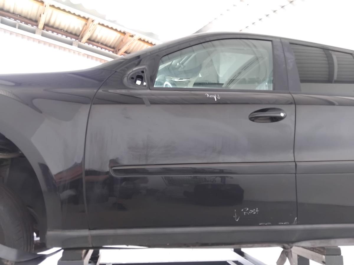 Mercedes ML164 Tür vorn links Fahrertür ROST BJ2006 197 obsidianschwarzmetallic