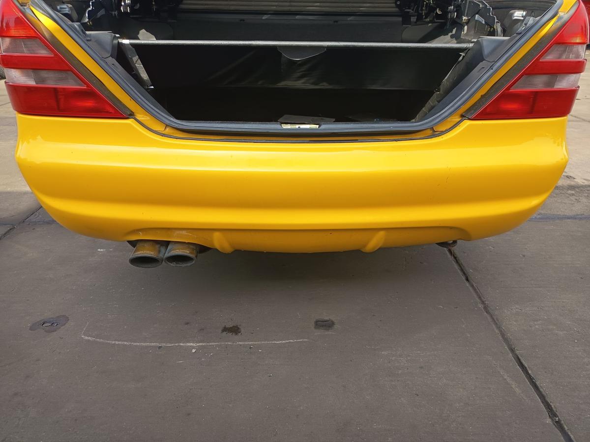 Mercedes SLK R170 original Sto&szlig;stange hinten 685 Yellowstone Metallic Bj 1999