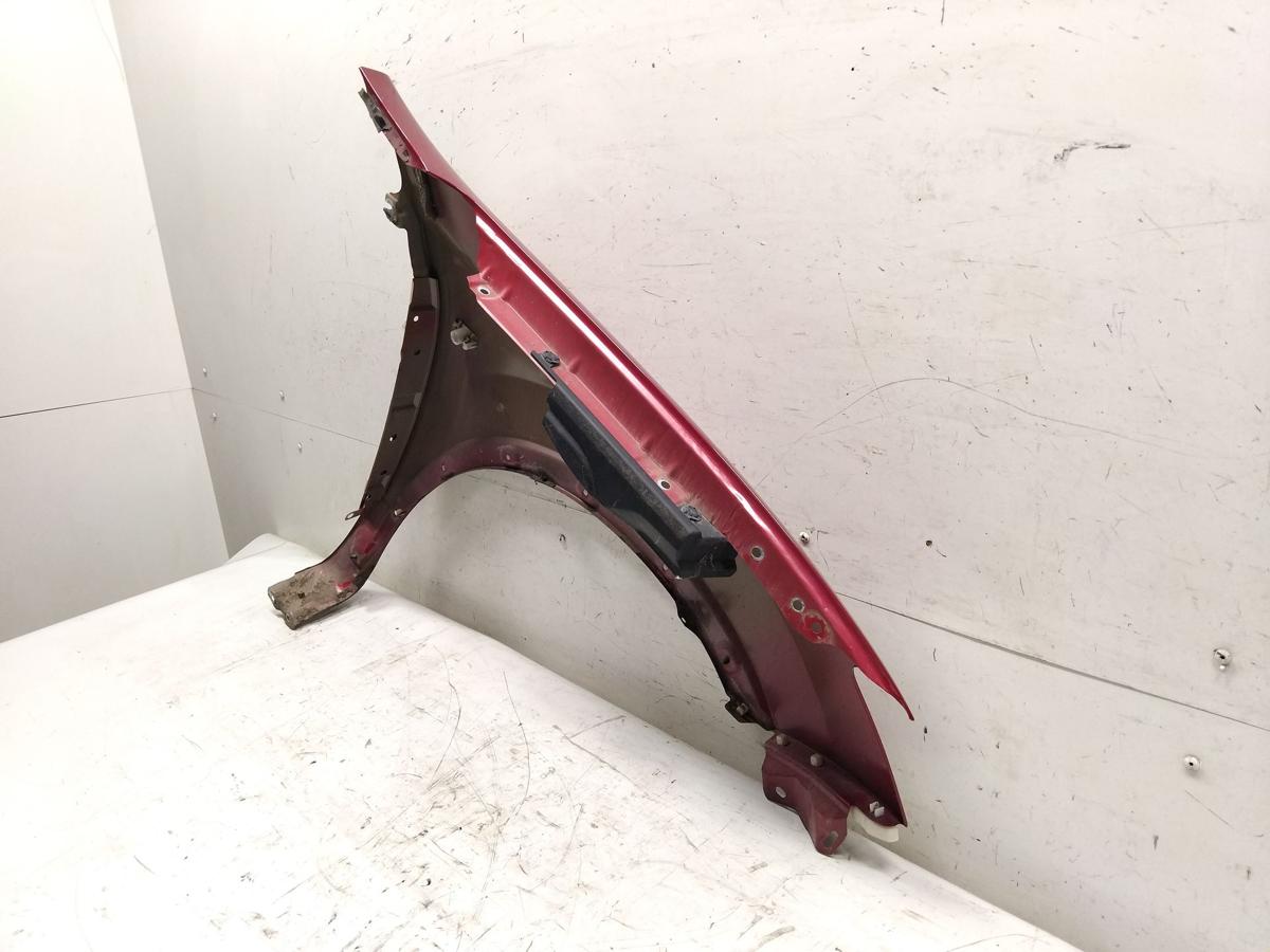 Nissan Qashqai J10 Facelift original Kotfl&uuml;gel vorn links Bj.2011 weinrotmetallic NAJ