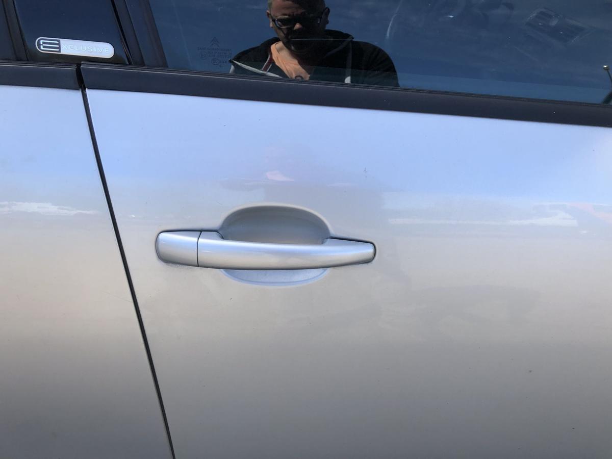 Citroen C4 Typ L T&uuml;r vorn rechts Beifahrert&uuml;r Rohbau 5 t&uuml;rig EZR Aluminium Grau