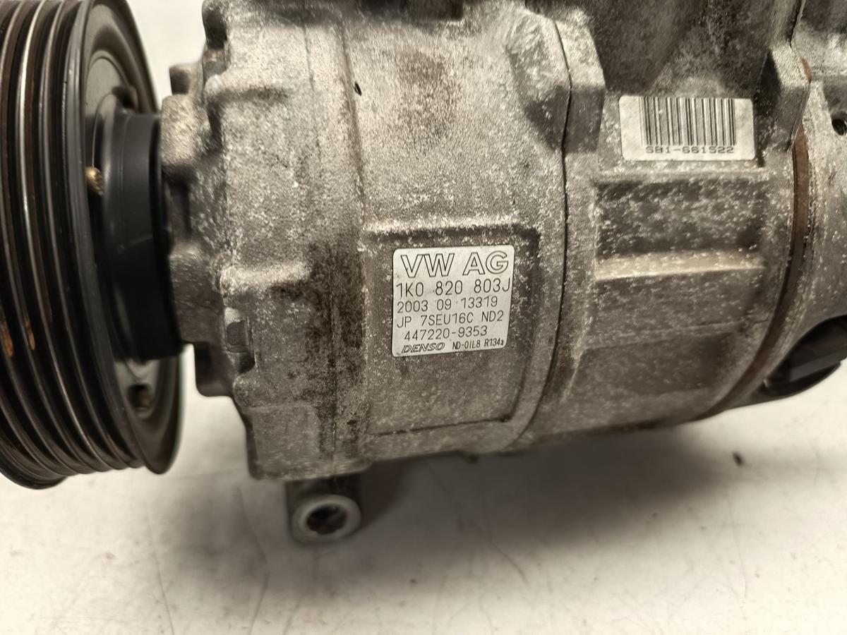 VW Golf V original Klimakompressor 1.4l 55kW Benzin Baujahr 2004
