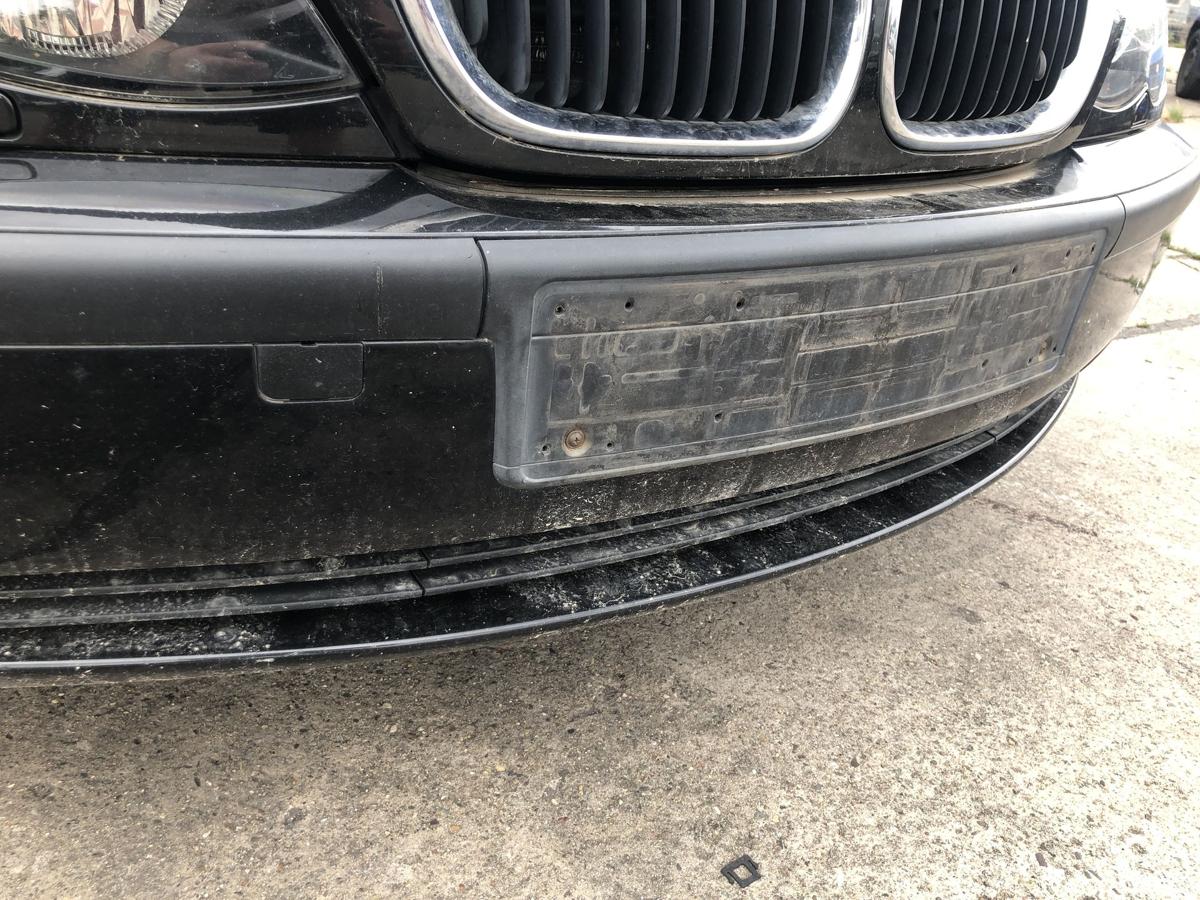 BMW 3er E46 Facelift Sto&szlig;f&auml;nger vorn Frontsch&uuml;rze Nebel 475/9 Black Saphir ab01