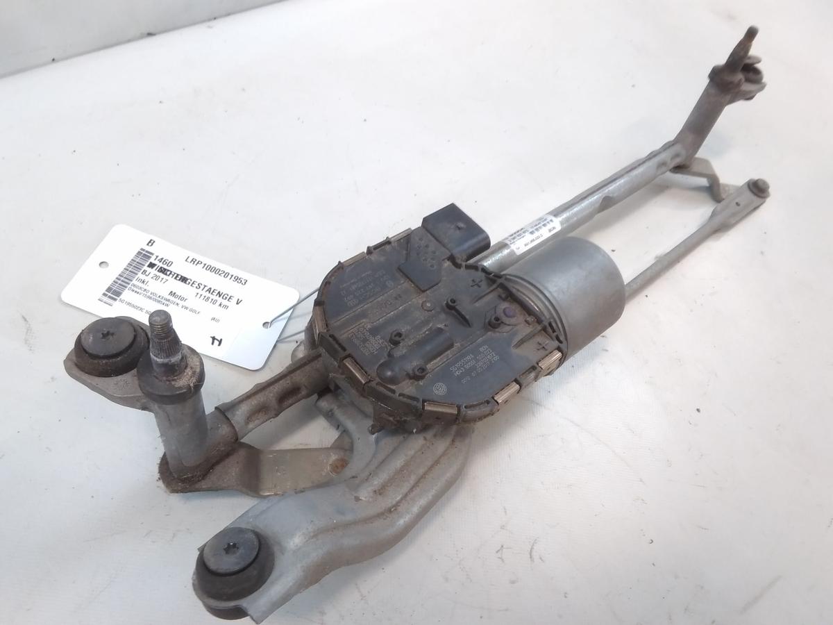 VW Golf 7 orig Wischergest&auml;nge vorn 5G1955023C mit Wischermotor 5G1955119A BJ17
