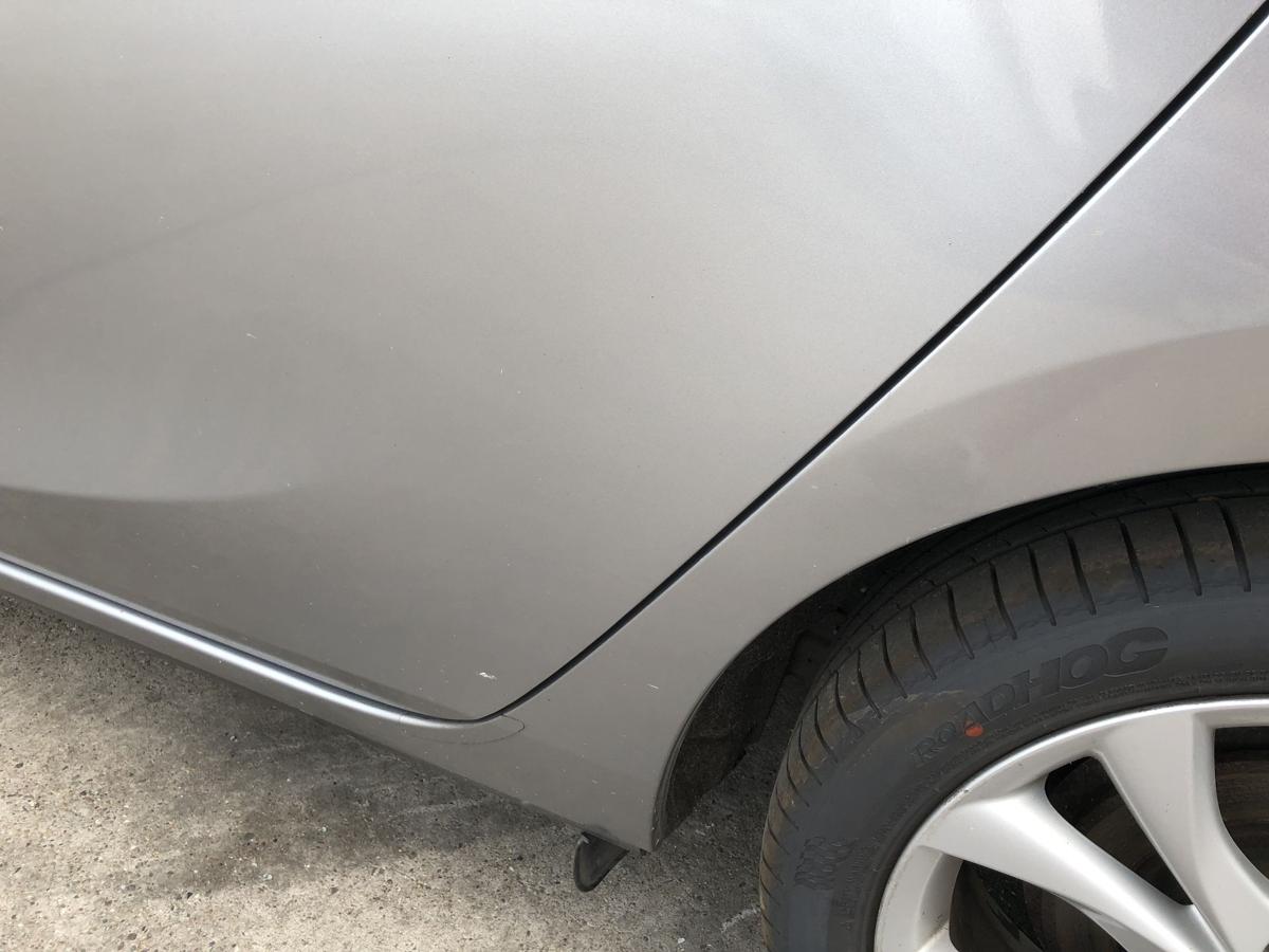 Mazda 3 Typ BL Tür hinten links Fondtür im Rohbau 5trg 38P Liquid Silver Met