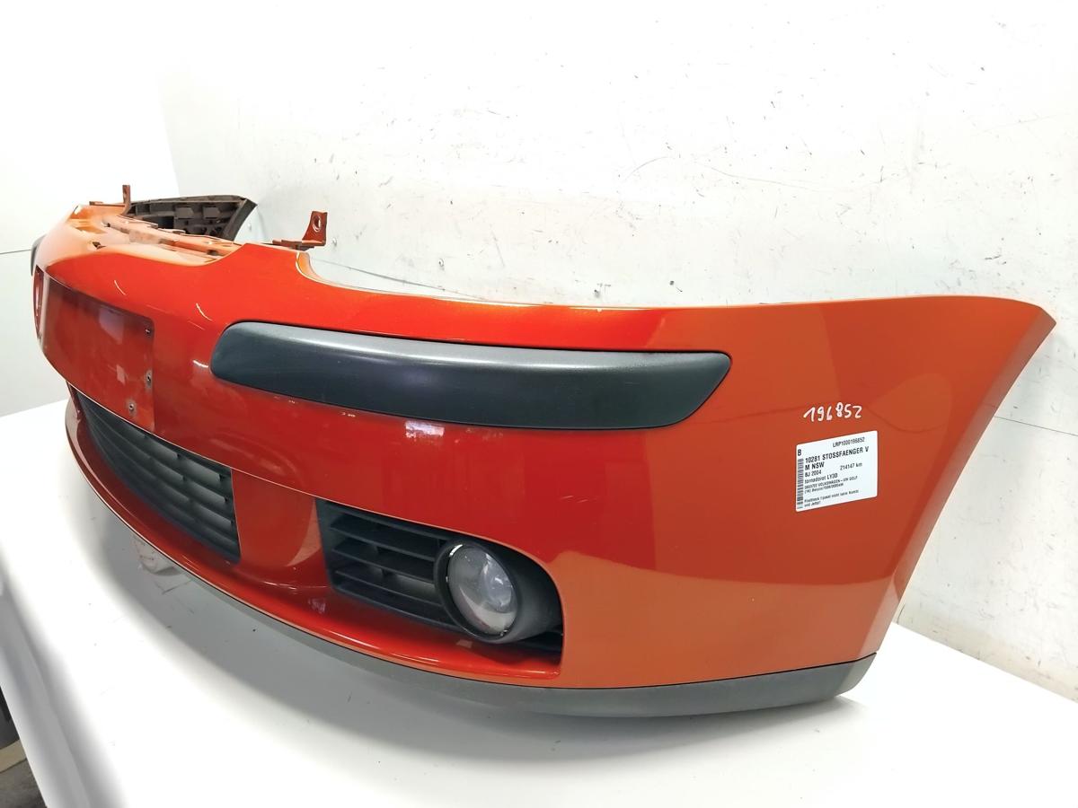 VW Golf 5 1K orig.Stossf&auml;nger Sto&szlig;stange vorn Flie&szlig;heck BJ2004 tornadorot LY3D
