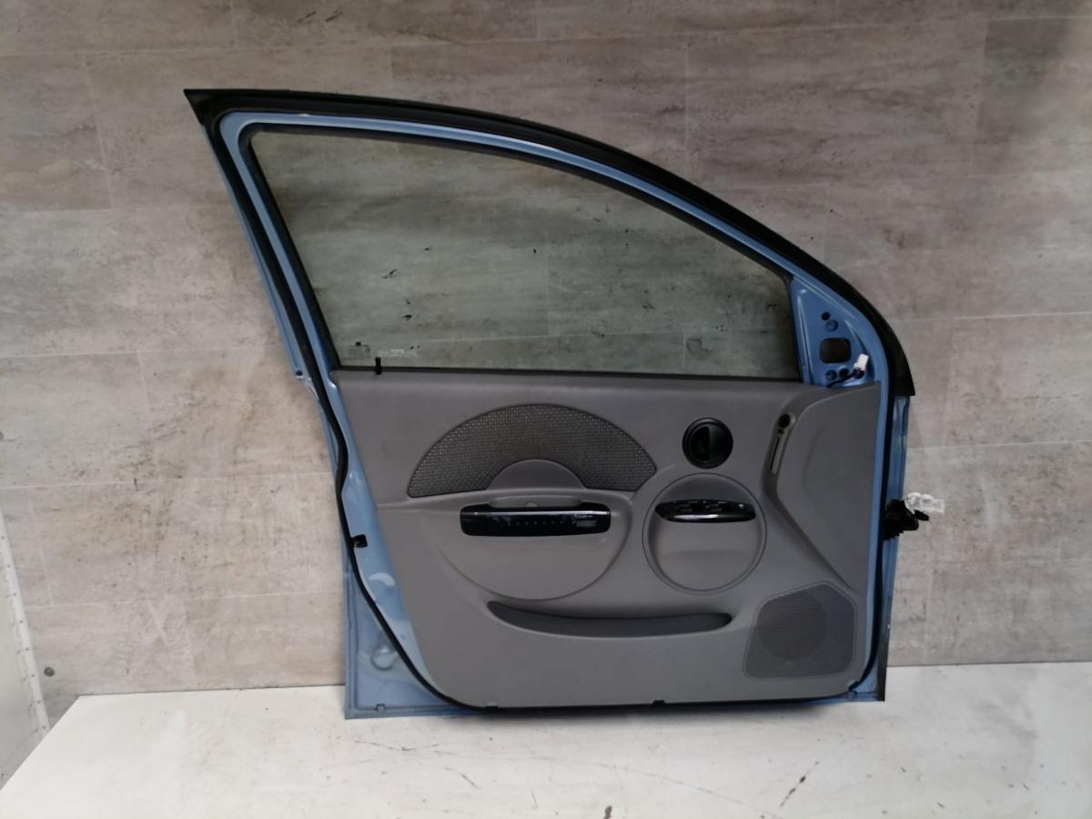 Daewoo Kalos original Tür vorn links Hellblaumetallic 5-Türer Bj.2003