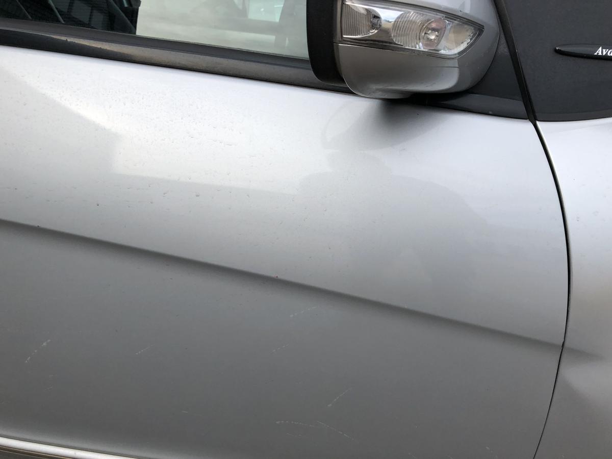 Mercedes A Klasse W169 Tür vorn rechts Beifahretür Rost Falz 3 türer 761 silber