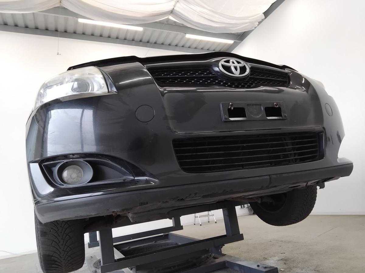 Toyota Auris E15 original Stoßstange Stossfänger vorn BJ2008 209 night sky black perleffekt