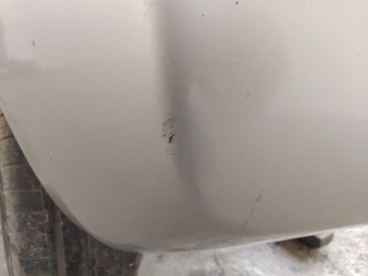 Nissan Micra K12 original Stoßstange Stoßfänger hinten KY0 Sportysilver BJ2005