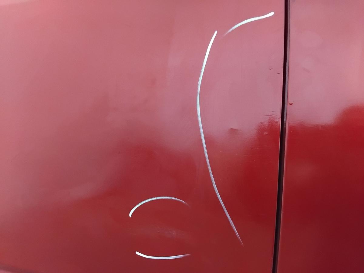 Nissan Tiida C11 T&uuml;r hinten rechts NAC New Red 5-t&uuml;rig Schr&auml;gheck BJ2009