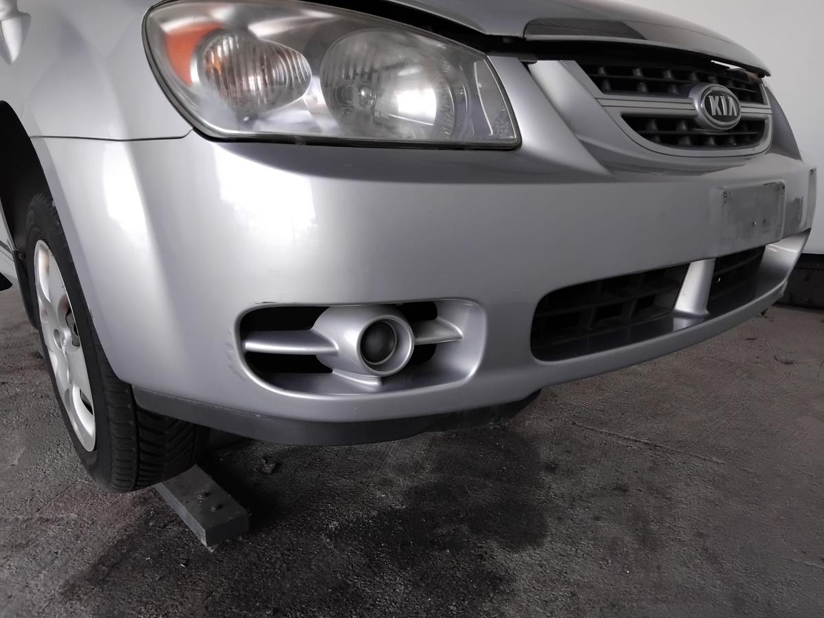 Kia Cerato FE original Sto&szlig;stange Stossf&auml;nger vorn 6C clear silver BJ2006