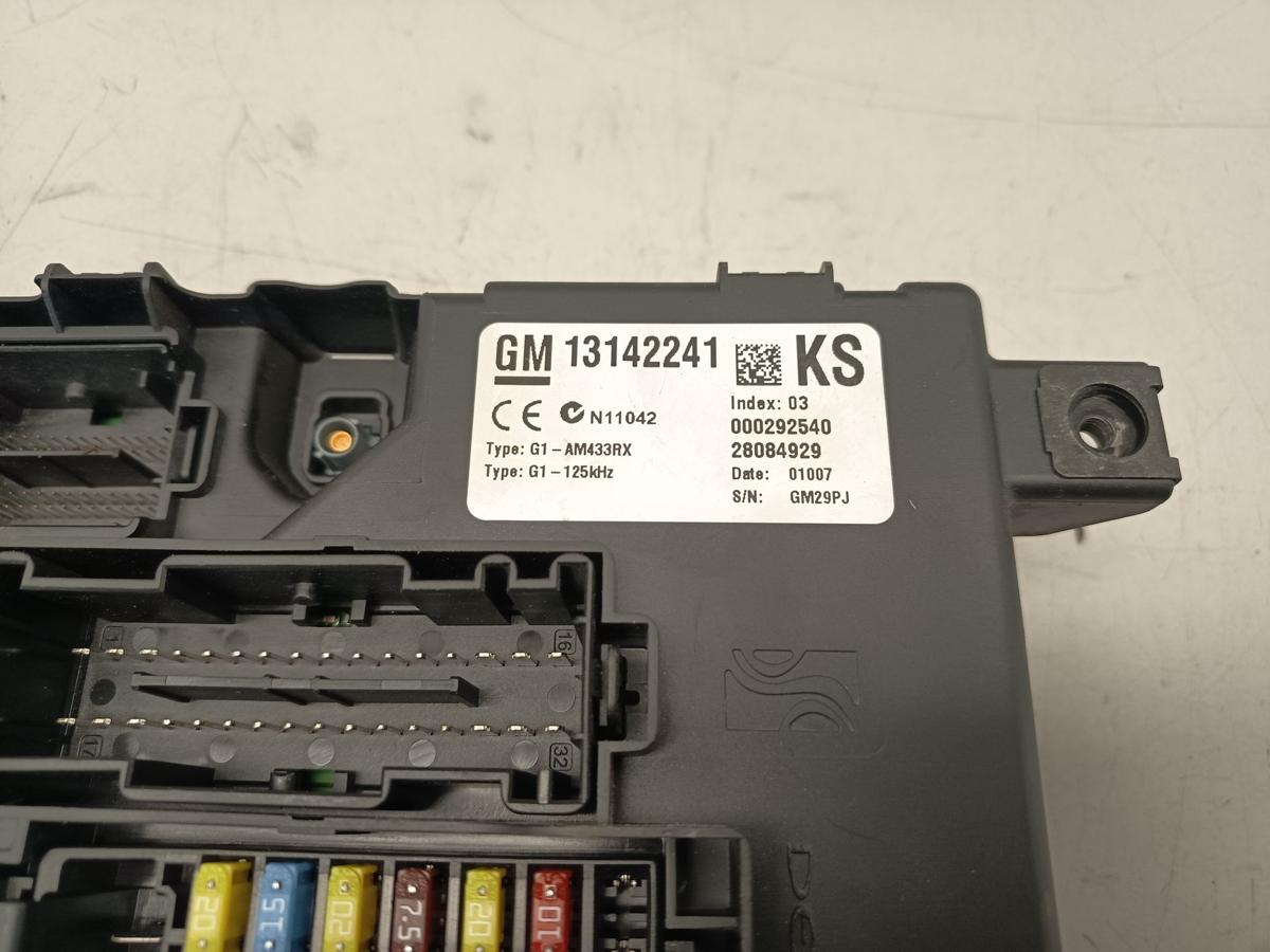 Opel Corsa D original Steuerger&auml;t Bordnetz 13142241 Baujahr 2007